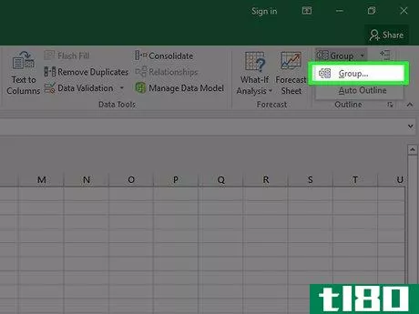 Image titled Collapse Columns in Excel Step 5