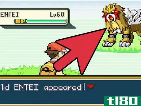 Image titled Catch Entei in Pokemon Leaf Green Step 5