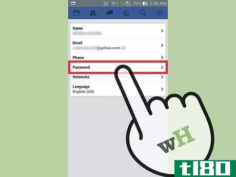 Image titled Change Facebook Password on Android Step 10
