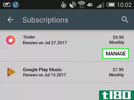Image titled Cancel Tinder Plus on Android Step 6