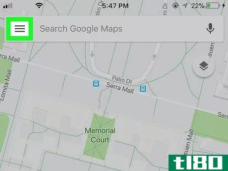 Image titled Change Your Address on Google Maps on iPhone or iPad Step 2