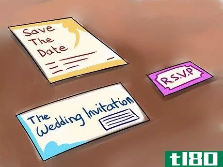 如何制作婚礼请柬(make wedding invitations)