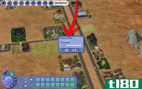 Image titled Change Lot Zoning in the Sims 2 Bon Voyage Step 1