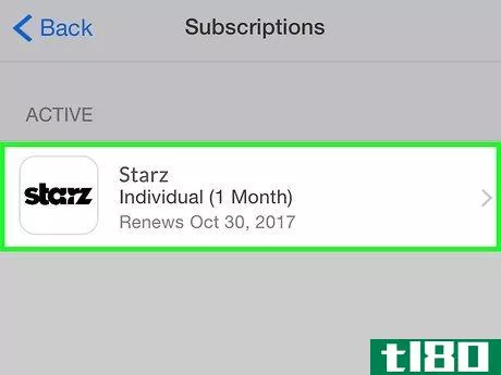 Image titled Cancel a Starz Account on iPhone or iPad Step 7