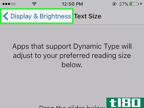 Image titled Change The Font Size on an iPhone Step 5