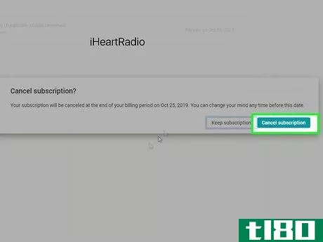 Image titled Cancel iHeartRadio on PC or Mac Step 19