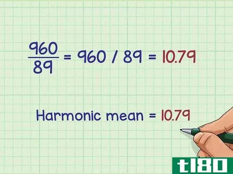 Image titled Calculate the Harmonic Mean Step 7
