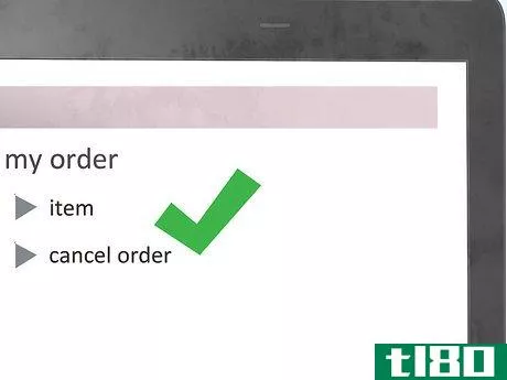 Image titled Cancel an Order Step 11