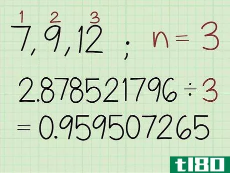 Image titled Calculate the Geometric Mean Step 5