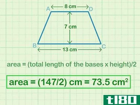 Image titled Calculate the Area of a Trapezoid Step 4