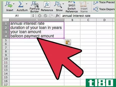 Image titled Calculate a Balloon Payment in Excel Step 12