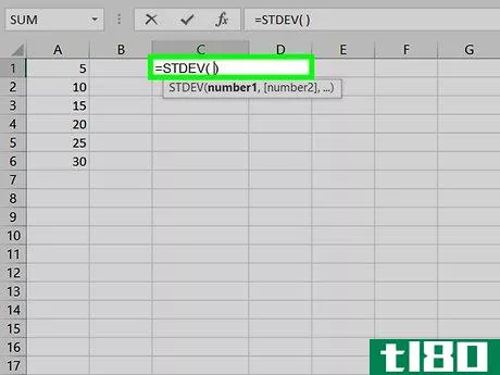 Image titled Calculate Mean and Standard Deviation With Excel 2007 Step 13