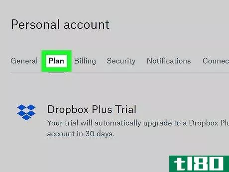 Image titled Cancel a Dropbox Account Step 4