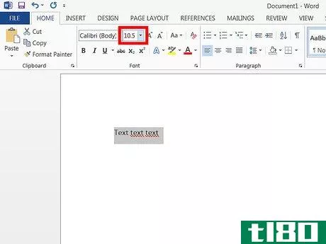 Image titled Change Font Size and Style of Text in MS Office Templates Step 2
