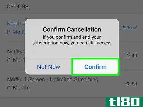 Image titled Cancel Netflix on iTunes on iPhone or iPad Step 9