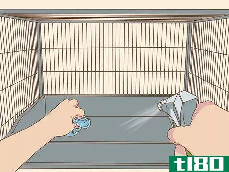 Image titled Clean a Chinchilla Cage Step 14