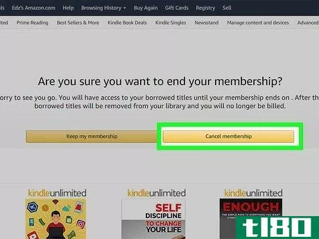Image titled Cancel a Kindle Unlimited Subscription Step 14