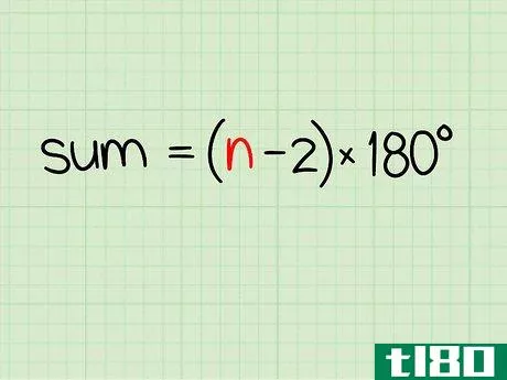 sum=(n-2)\times 180