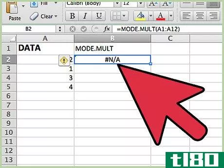 Image titled Calculate Mode Using Excel Step 9