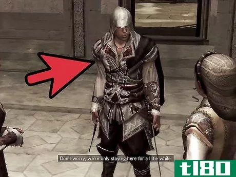Image titled Change Armor in Assassin's Creed II Step 9