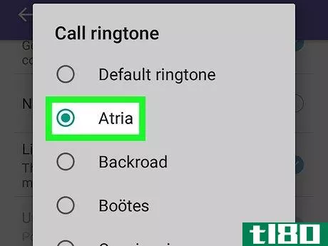 Image titled Change Ringtone on Viber on Android Step 7