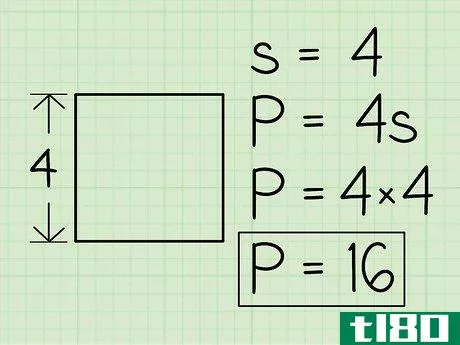 Image titled Calculate the Perimeter of a Square Step 2