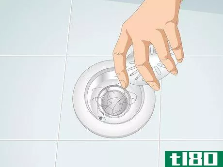 Image titled Clean Hair Out of a Shower Drain Step 9