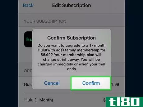 Image titled Change Plan on Hulu on iPhone or iPad Step 7