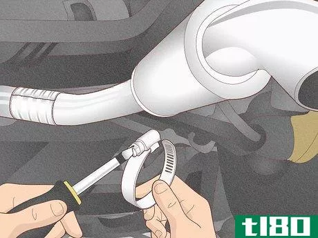 Image titled Repair an Exhaust Pipe with a Tin Can Step 12