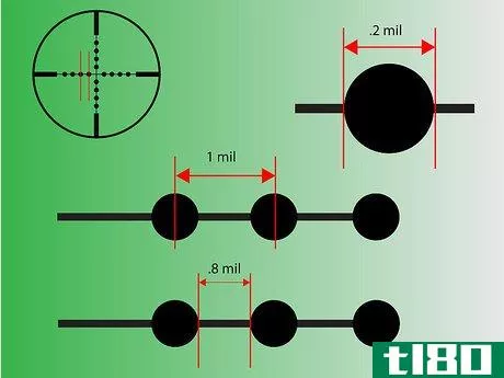Image titled Calculate Distances With a Mil Dot Rifle Scope Step 3