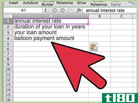 Image titled Calculate a Balloon Payment in Excel Step 10