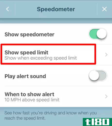 Image titled Change the Audible Speed Alert Preferences in Waze Step 7.png