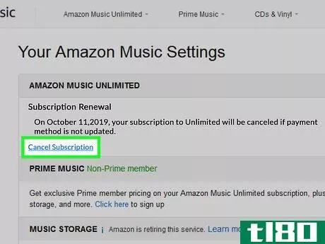 Image titled Cancel Amazon Music Unlimited on PC or Mac Step 3