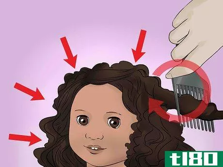 Image titled Care for Curly American Girl Doll Hair Step 8