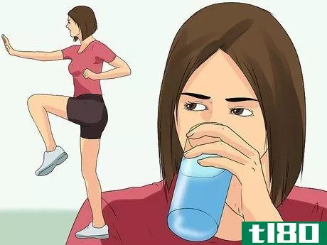 Image titled Lose Belly Fat by Drinking Water Step 6