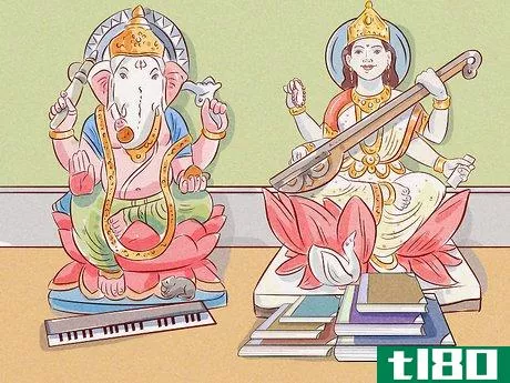 Image titled Celebrate Saraswati Puja at Home Step 9