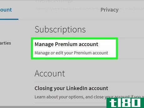 Image titled Cancel a Premium Account on Linkedin Step 6