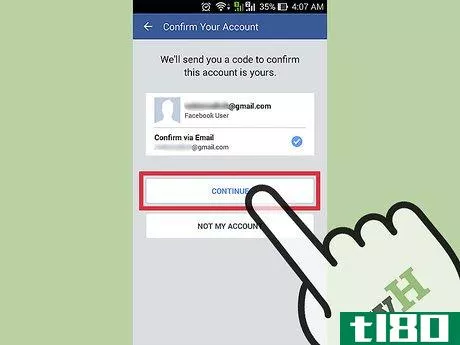 Image titled Change Facebook Password on Android Step 19