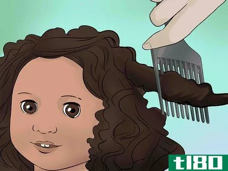 Image titled Care for Curly American Girl Doll Hair Step 7