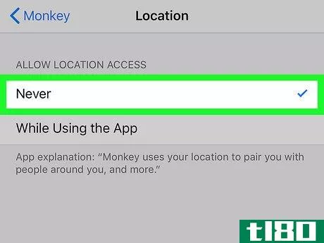 Image titled Change Locations on the Monkey App Step 4