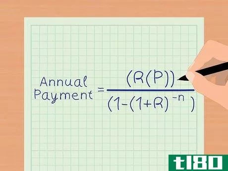 Image titled Calculate an Annual Payment on a Loan Step 1