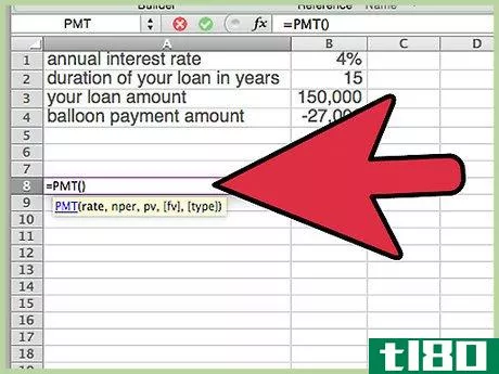 Image titled Calculate a Balloon Payment in Excel Step 14