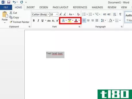 Image titled Change Font Size and Style of Text in MS Office Templates Step 6