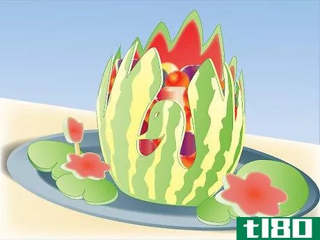 Image titled Carve a Watermelon Swan Intro