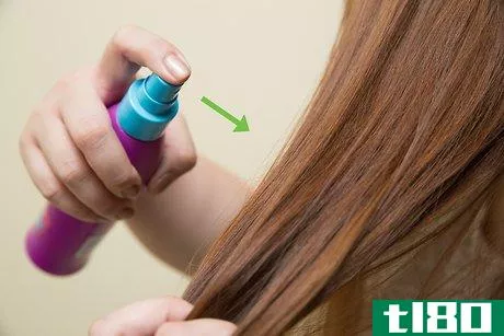 Image titled Change Wavy Frizzy Hair to Straight Hair Step 11