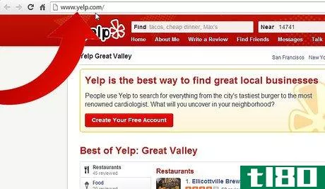 Image titled Delete a Location from the Search Bar on Yelp Step 1