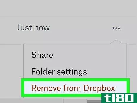 Image titled Delete a Shared Folder on Dropbox Step 9