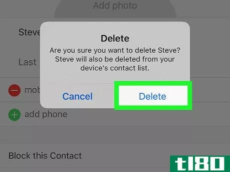 Image titled Delete a Viber Contact on iPhone or iPad Step 6