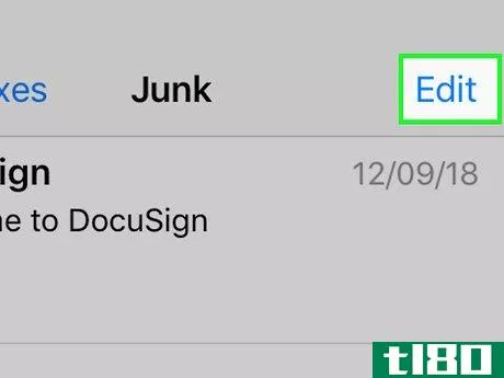 Image titled Delete Junk Mail on iPad Step 4