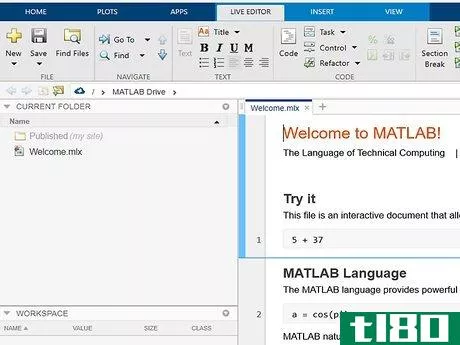 Image titled Define, Add, and Subtract Matrices in MATLAB Step 1